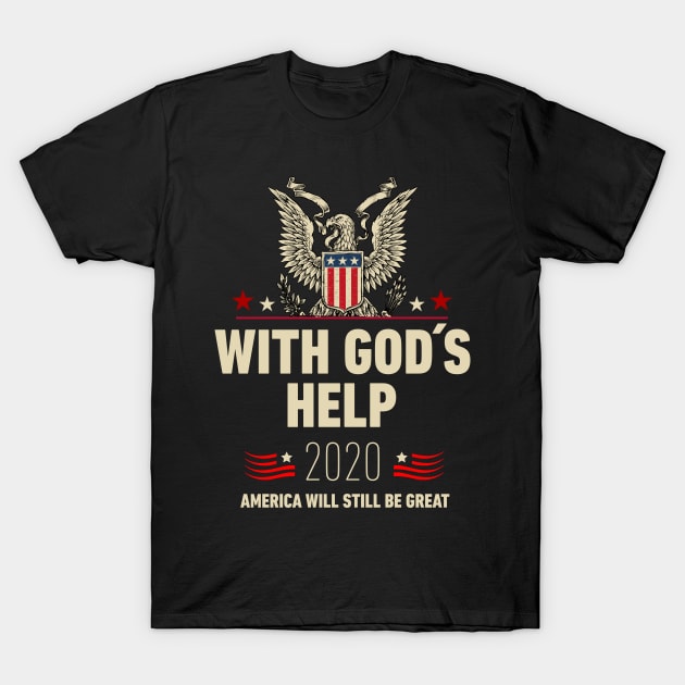 Trump 2020 Presidential Election T-Shirt by Pummli